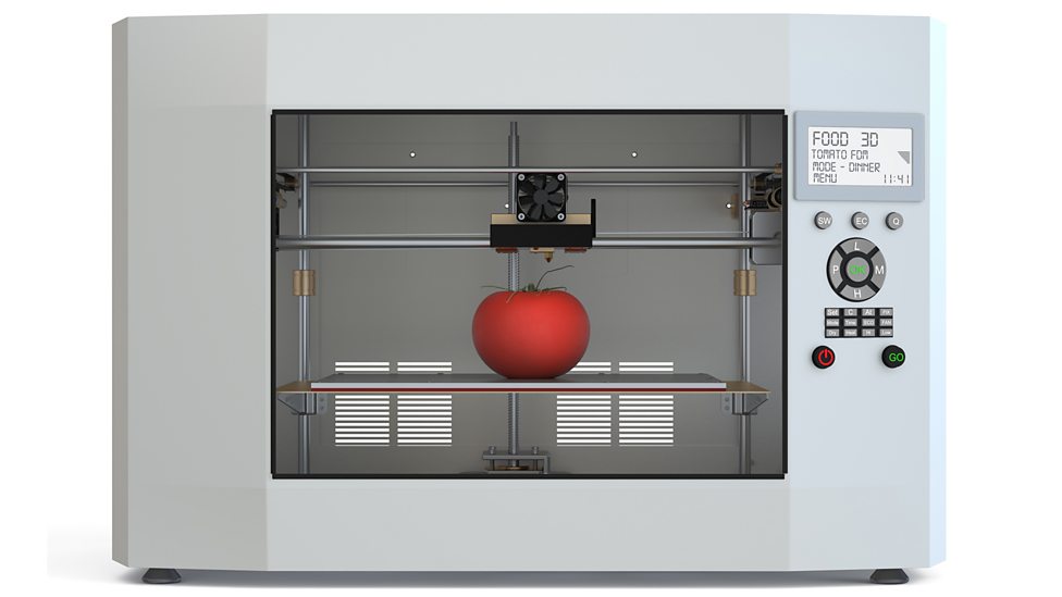 The Future is Here with Printed Food