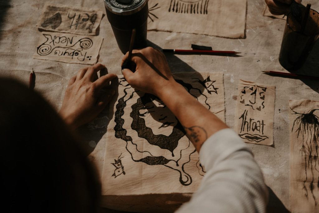 Kalamkari Travels Between Worlds